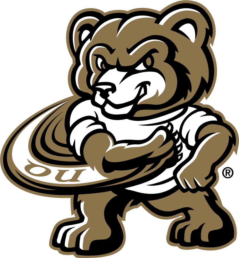 Oakland Golden Grizzlies 2013-2021 Mascot Logo iron on transfers for T-shirts